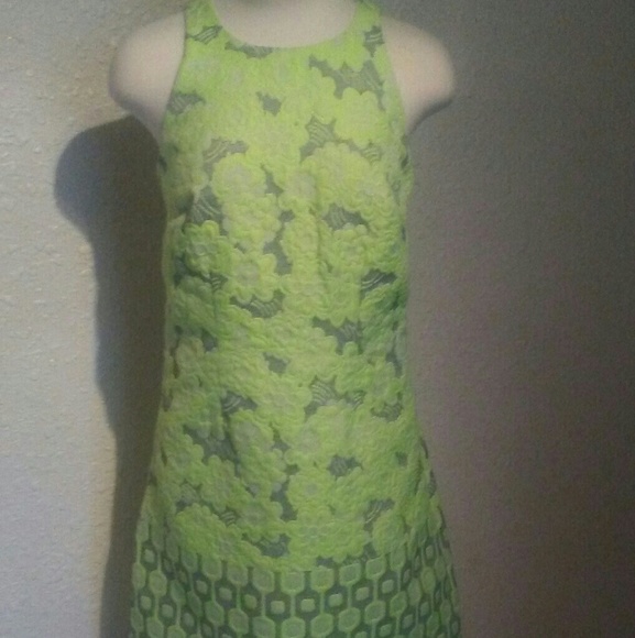 Laundry By Shelli Segal Neon Dress NWT - Picture 6 of 7